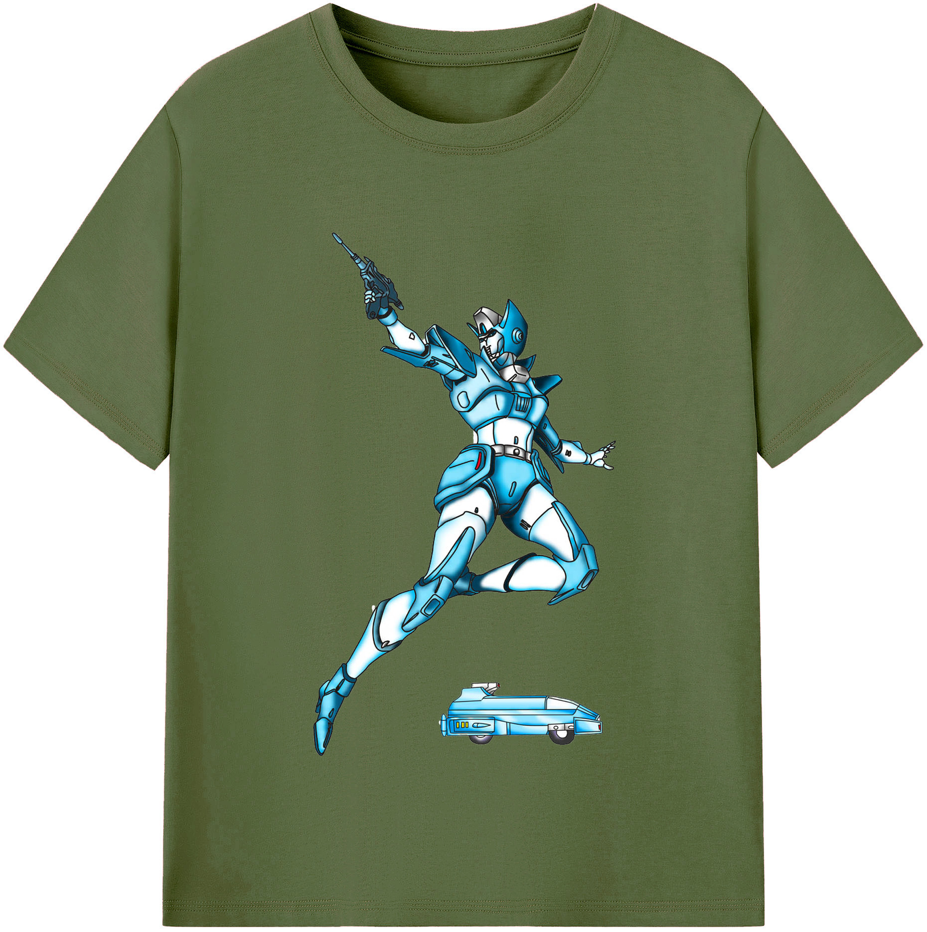 （画像用）  綿100％半袖Tシャツ（フロントプリント）